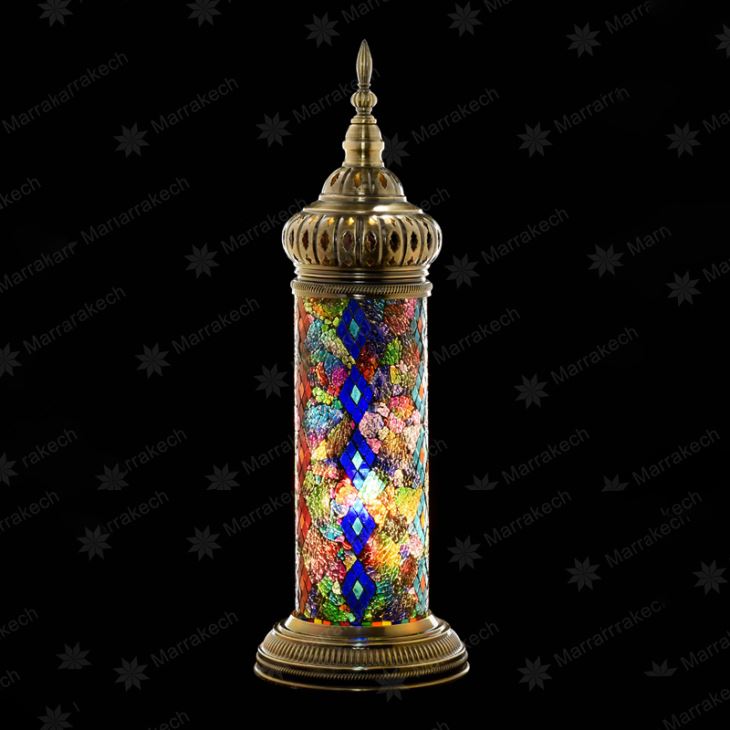 Mosaic Glass Table Lamp